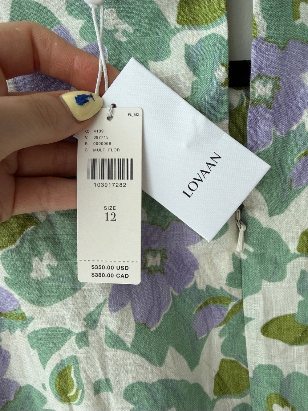 Anthropologie x Lovaan Harper Mini Linen Dress - Picture 8 of 9